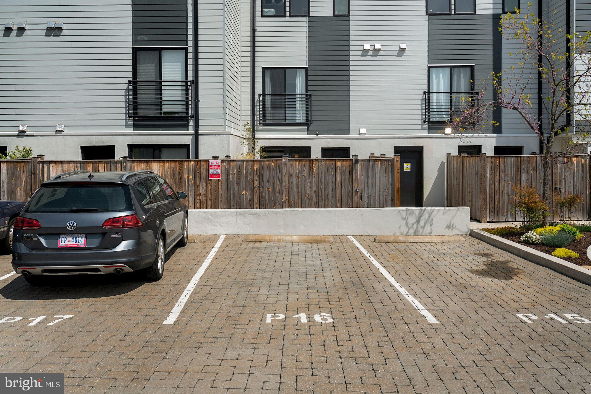 2724 12th Street Northeast, Unit 13 Washington, DC 20018 - Photo 25 of 32 Parking Space P-16 Conveys