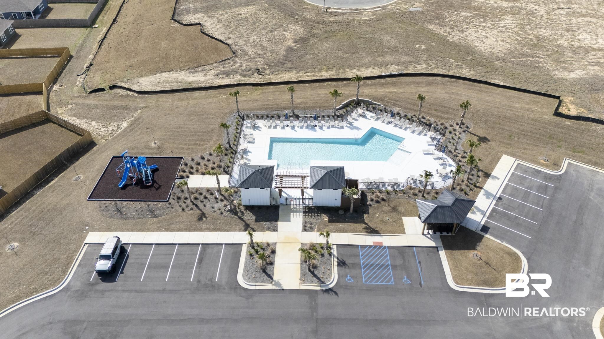 13887 Antler Hl Road Daphne, AL 36527 - Photo 37 of 50 Bird's eye view of a pool