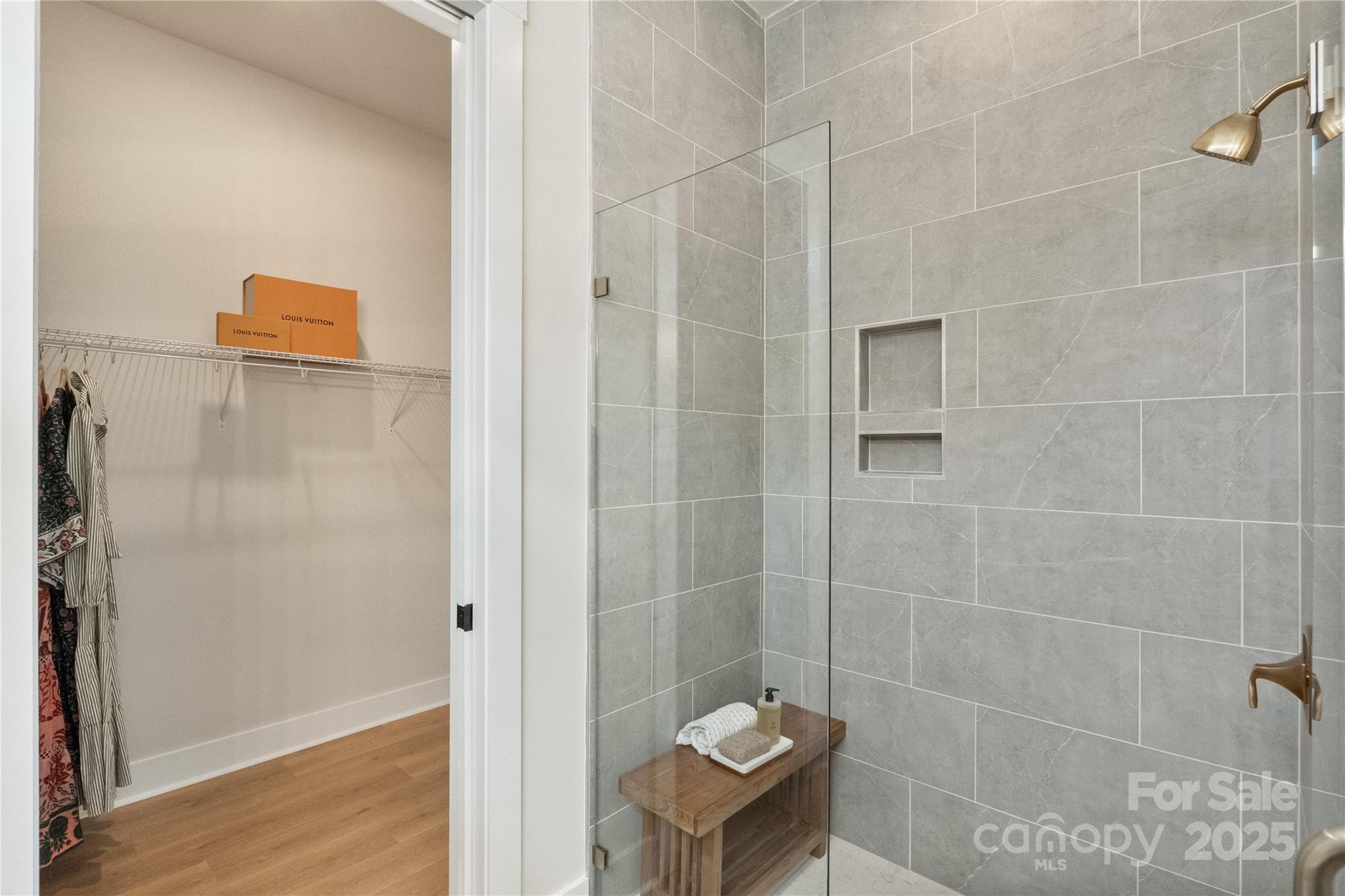 2081 Bonds Lane, Unit 27 Fort Mill, SC 29715 - Photo 30 of 46 a bathroom with a shower and a sink