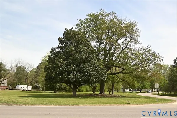 a view of a green field