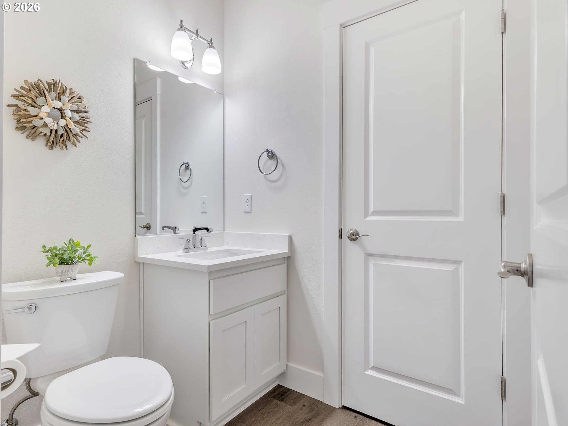 2188 Stanley Lake Court Seaside, OR 97138 - Photo 23 of 46 a bathroom with a sink a toilet and shower