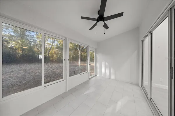 a view of a room with window