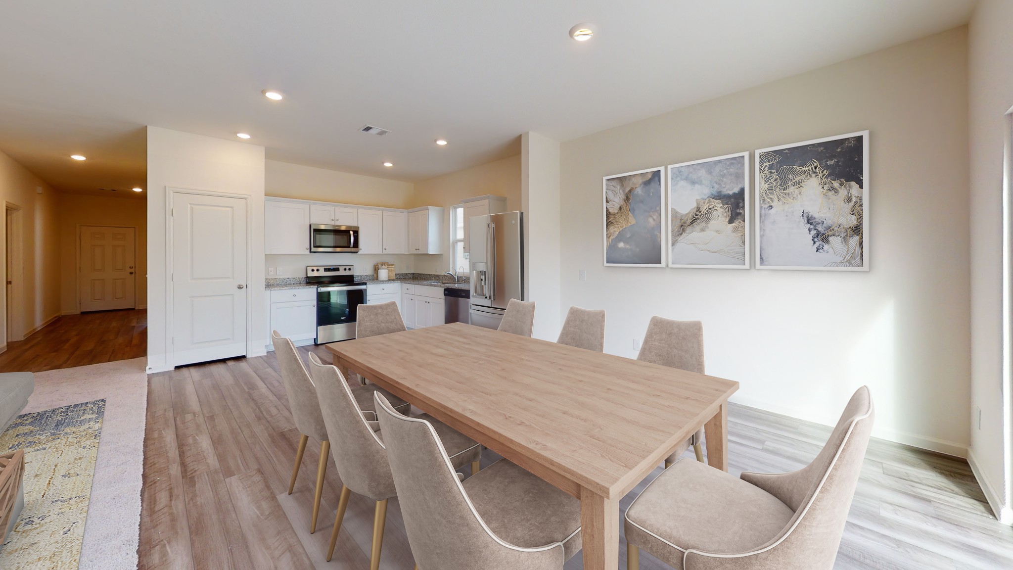 3304 Pippin Street Columbia, TN 38401 - Photo 3 of 15 a open kitchen with a table and chairs in it