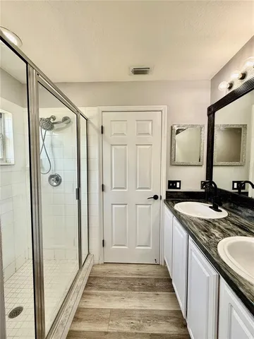 a view of front door