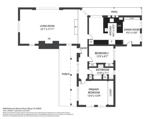 $1,295,000 | 6600 Redwood Retreat Road, Gilroy, CA 95020
