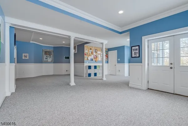 wooden floor and windows in a room