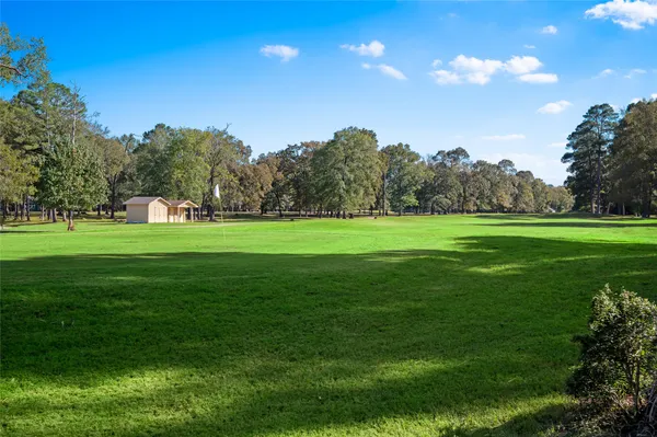a view of a golf course