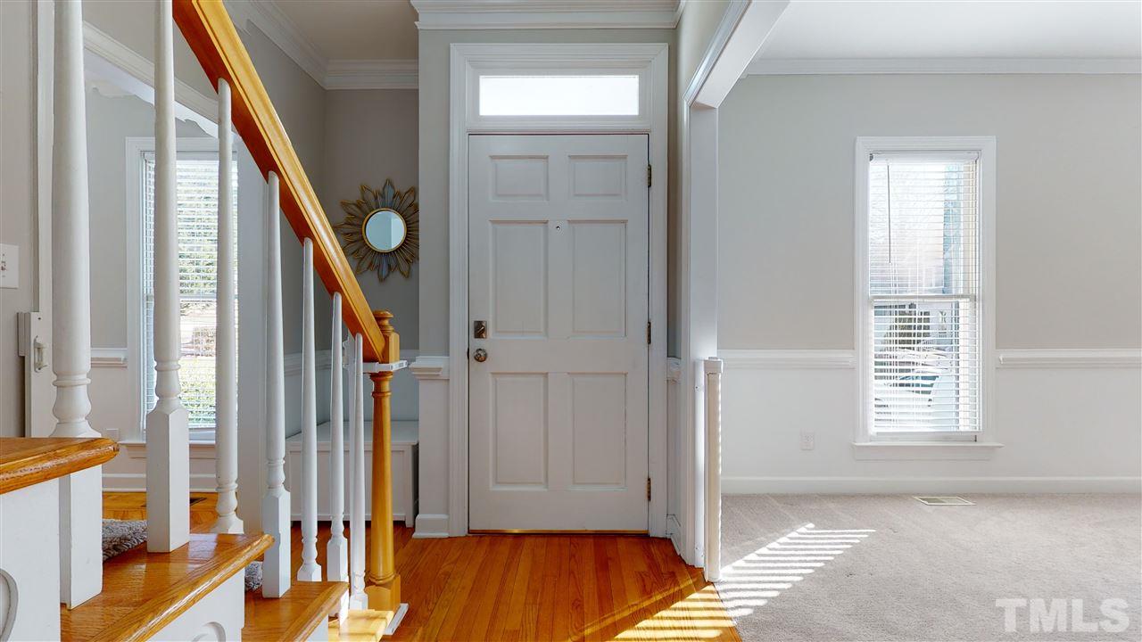 4708 Alistar Court Raleigh, NC 27612 - Photo 4 of 30 a view of an entryway with staircase