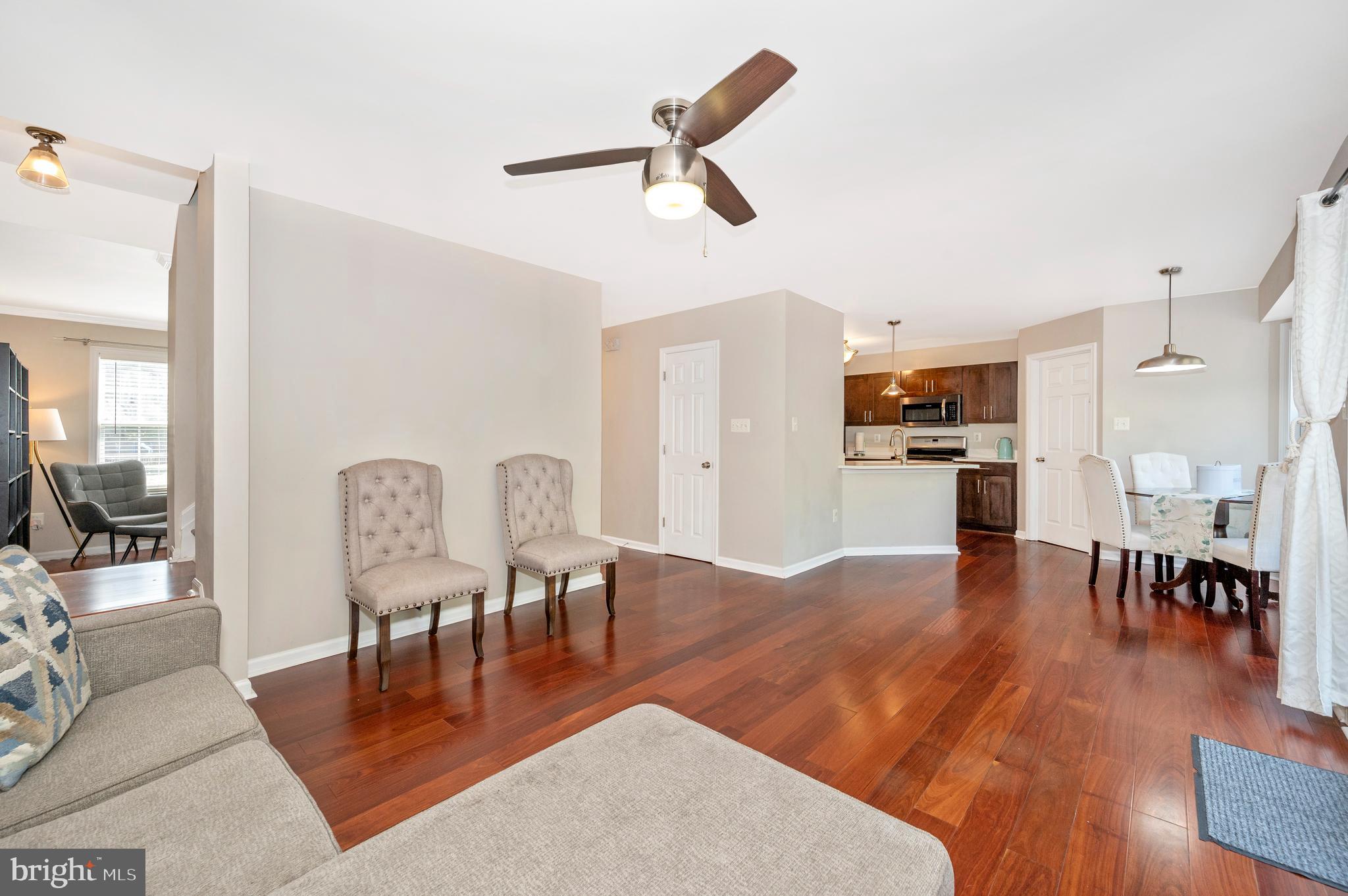 447 Delaware Road Frederick, MD 21701 - Photo 12 of 52 Spacious family room has ceiling fan lighting