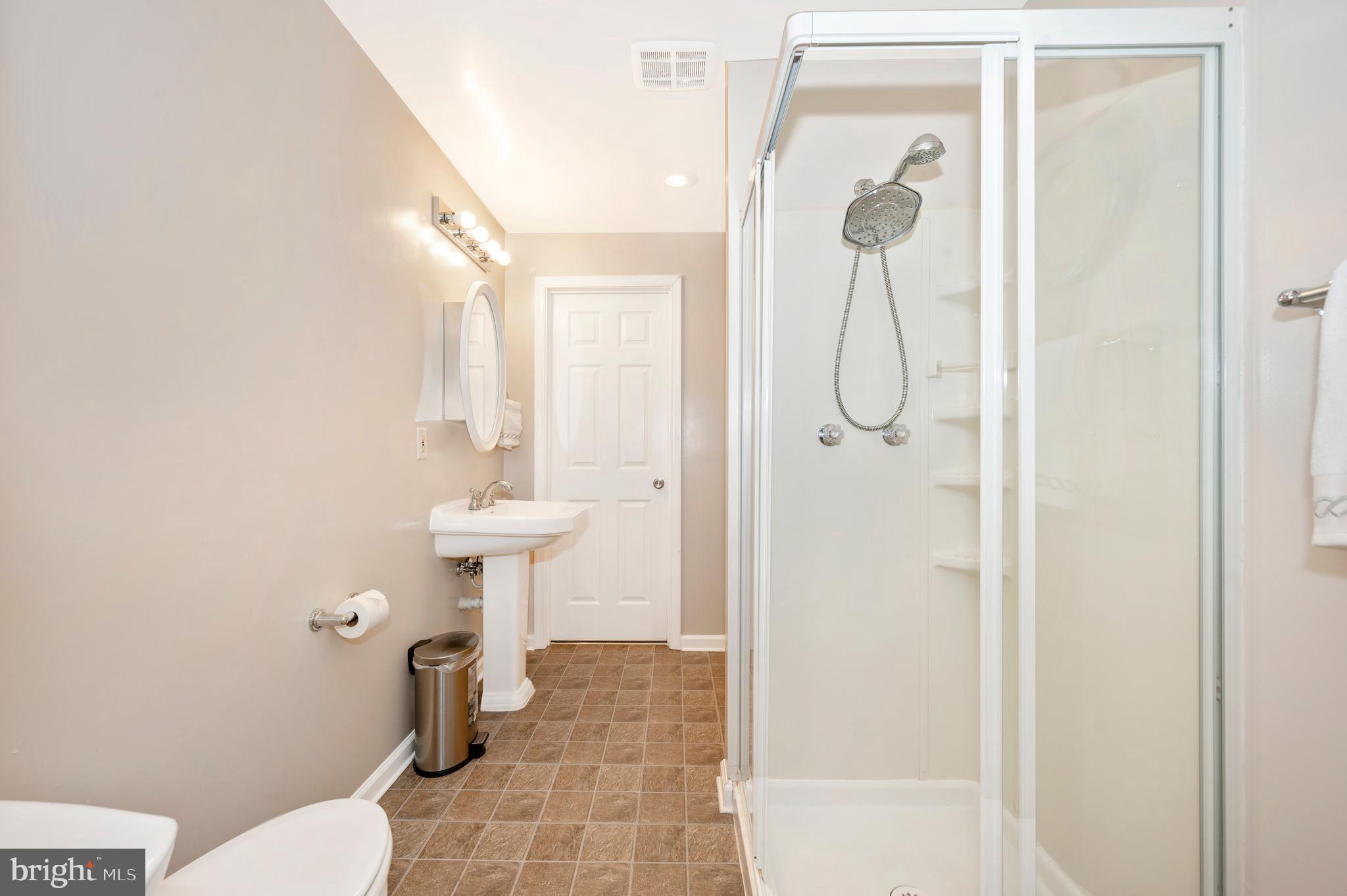 447 Delaware Road Frederick, MD 21701 - Photo 27 of 52 Lower level 3rd full bath off LL den/4th bedroom