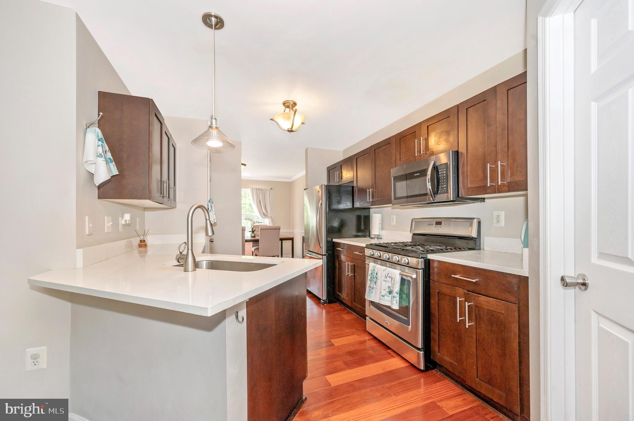 447 Delaware Road Frederick, MD 21701 - Photo 3 of 52 Kitchen has Quartz countertops & SS appliances