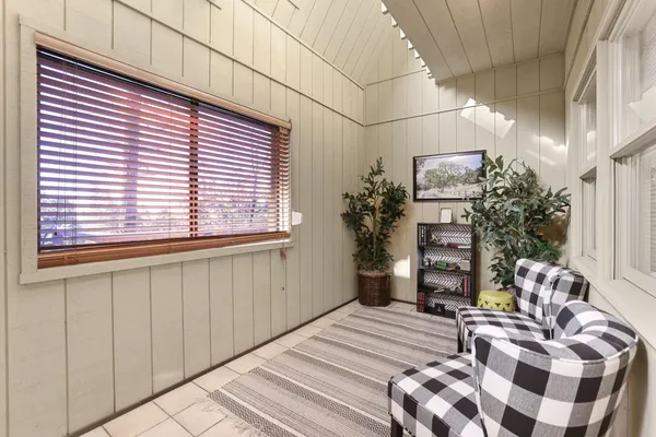 a bedroom with bed and a closet