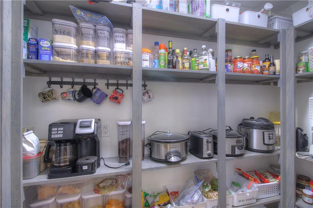 569 Leeper Road Georgetown, PA 15043 - Photo 10 of 25 HUGE custom pantry for all your storage needs. Includes electrical outlets for functioning coffee pot etc!