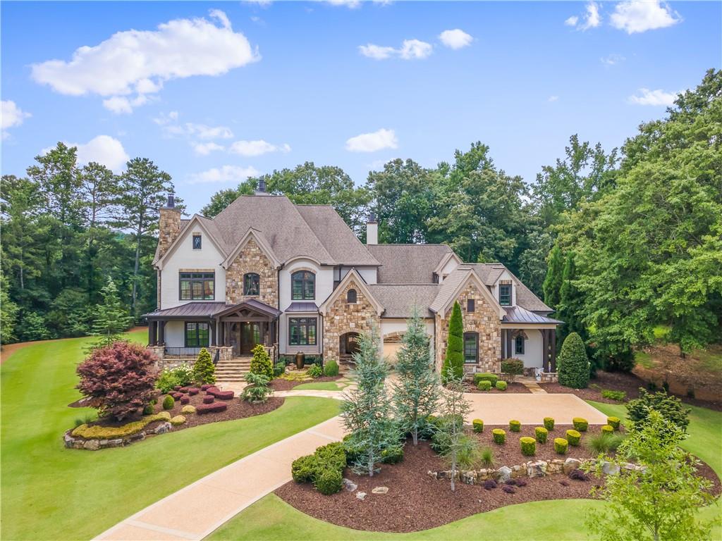 10175 Cedar Ridge Drive Milton, GA 30004 - Photo 1 of 1 Beautiful 2-Acre Estate in Gated Community