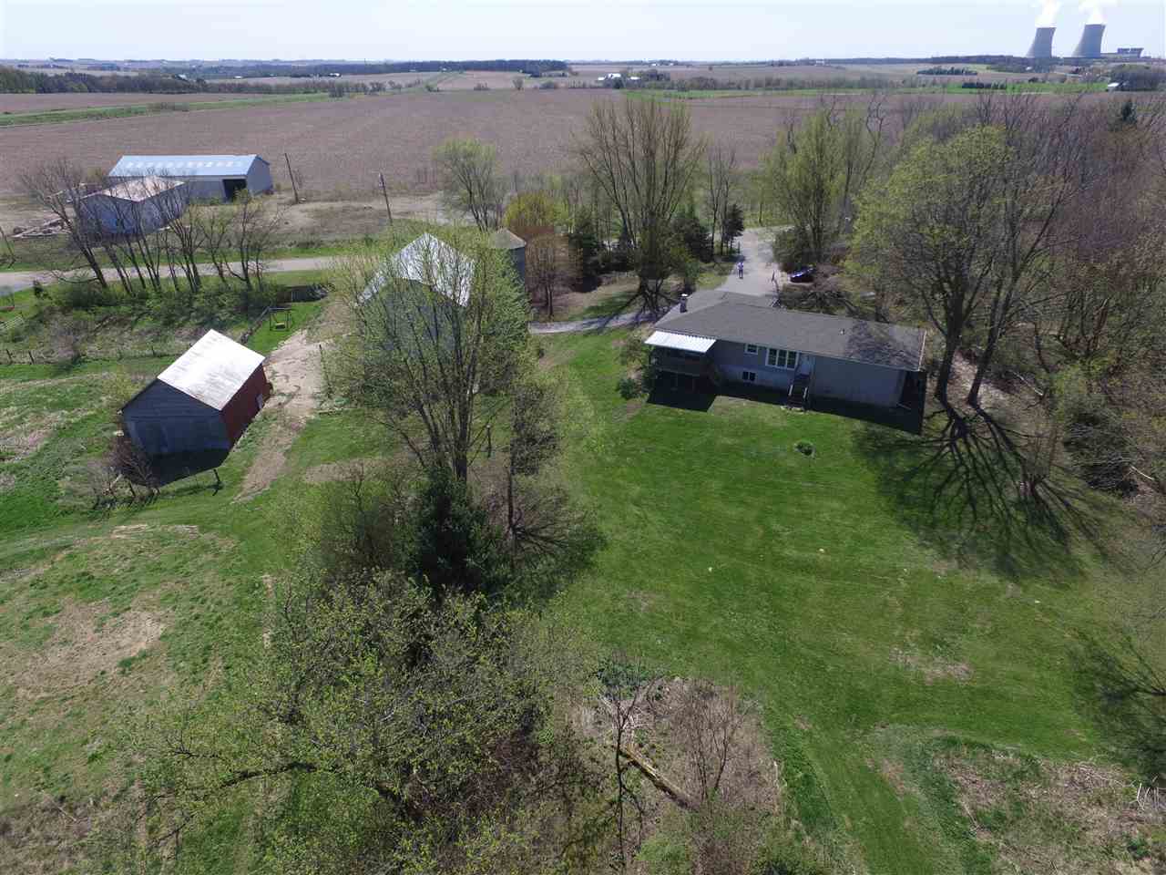 4484 East Walden Road Byron, IL 61010 - Photo 5 of 22 a view of a garden with sitting area
