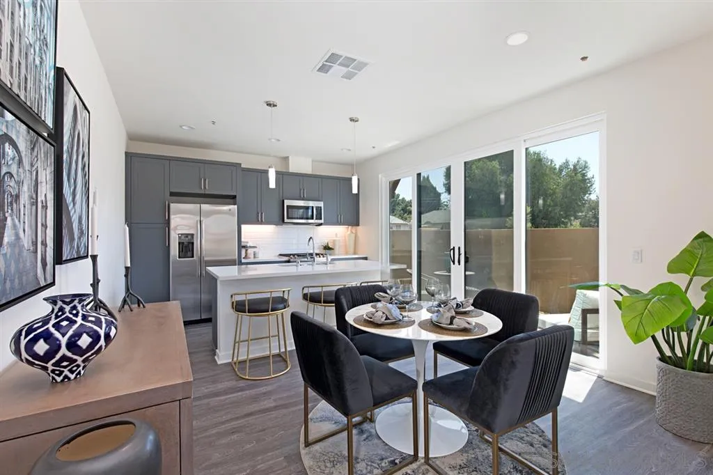 4007 Mission Inn Avenue Riverside, CA 92501 - Photo 7 of 25 a dining room with furniture a window and kitchen view