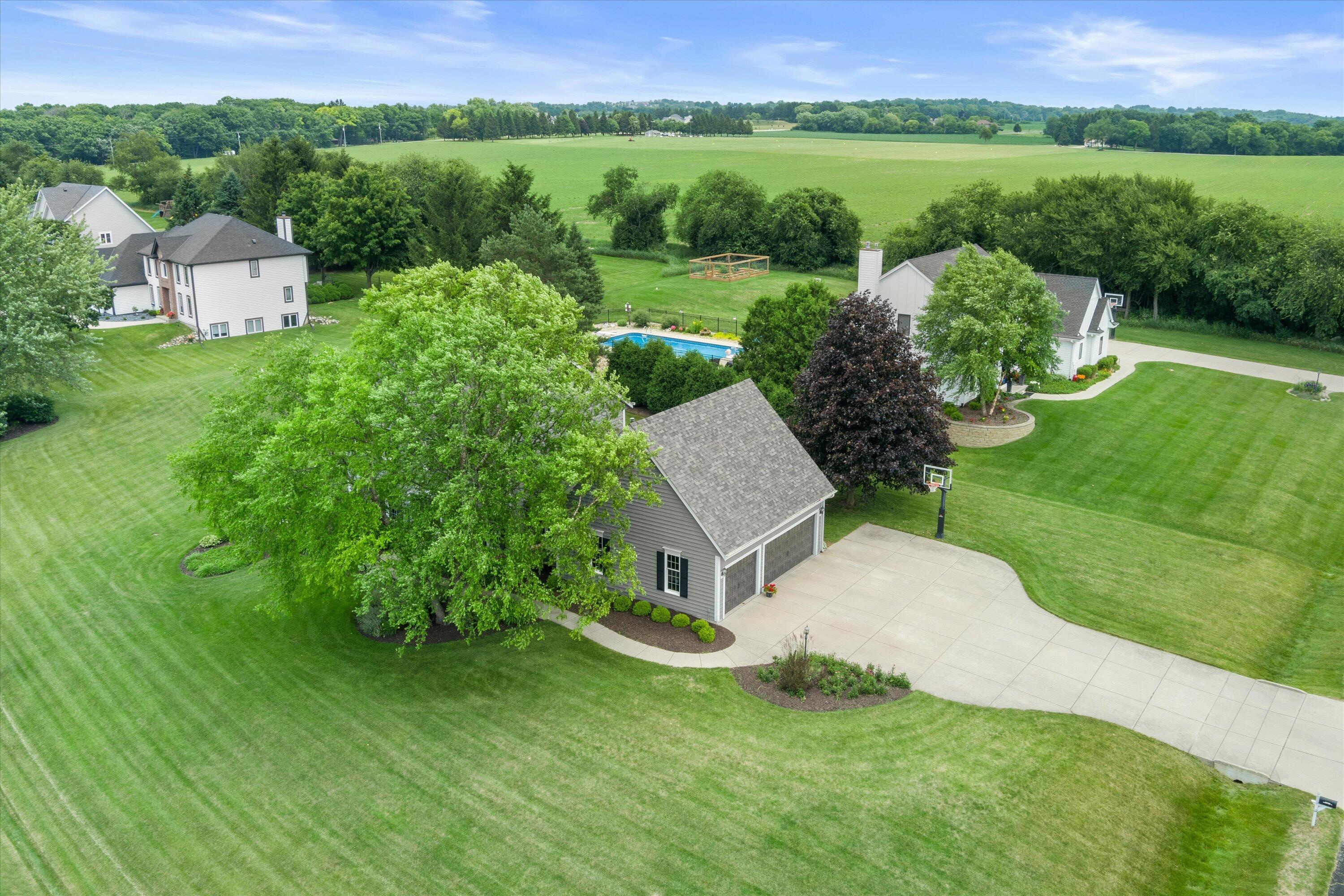 W278N5356 Hanover Hill Road Lisbon, WI 53089 - Photo 59 of 64 aerial view