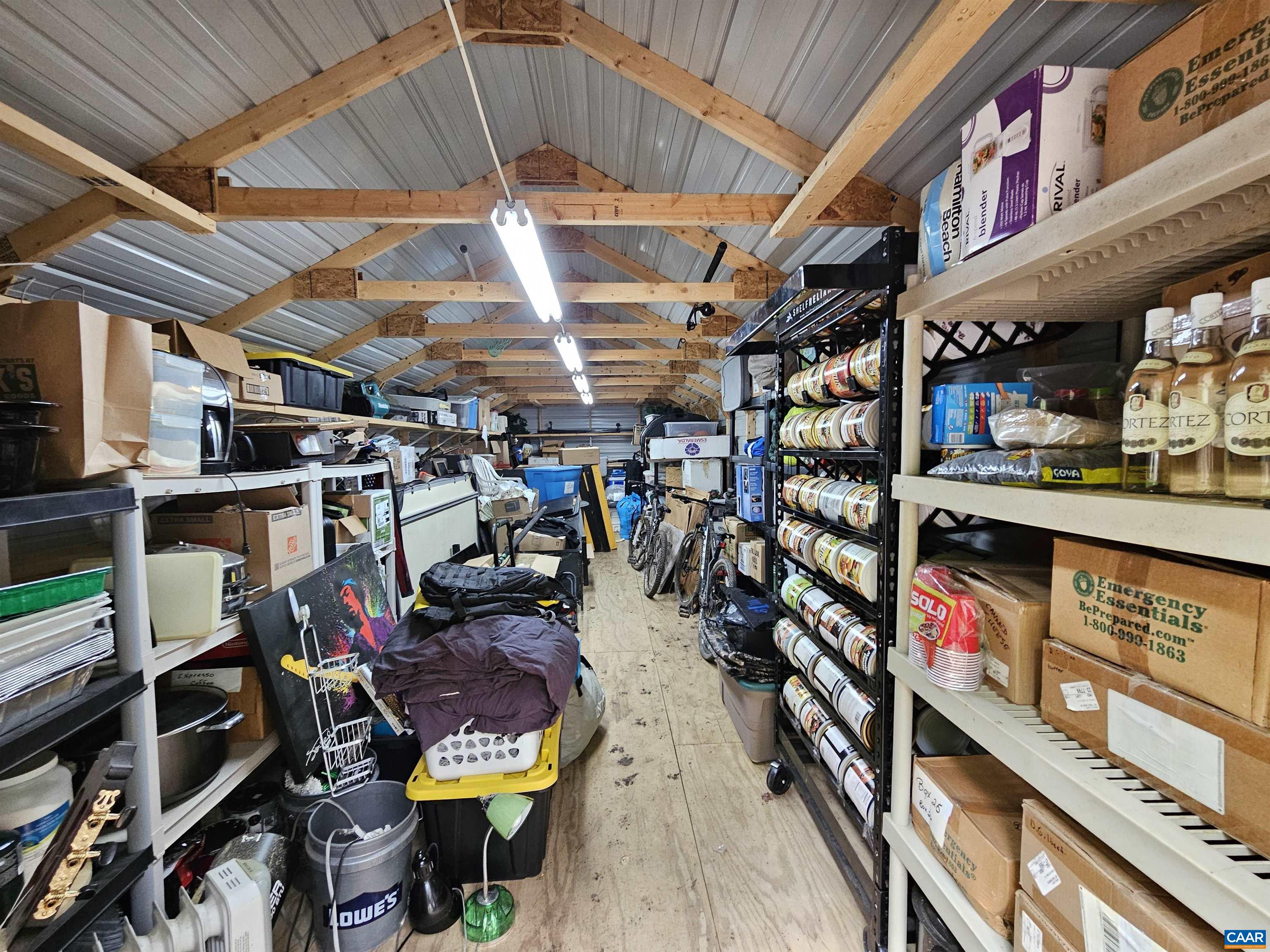 981 Scotts Bottom Road Dillwyn, VA 23936 - Photo 37 of 62 a view of storage and utility room