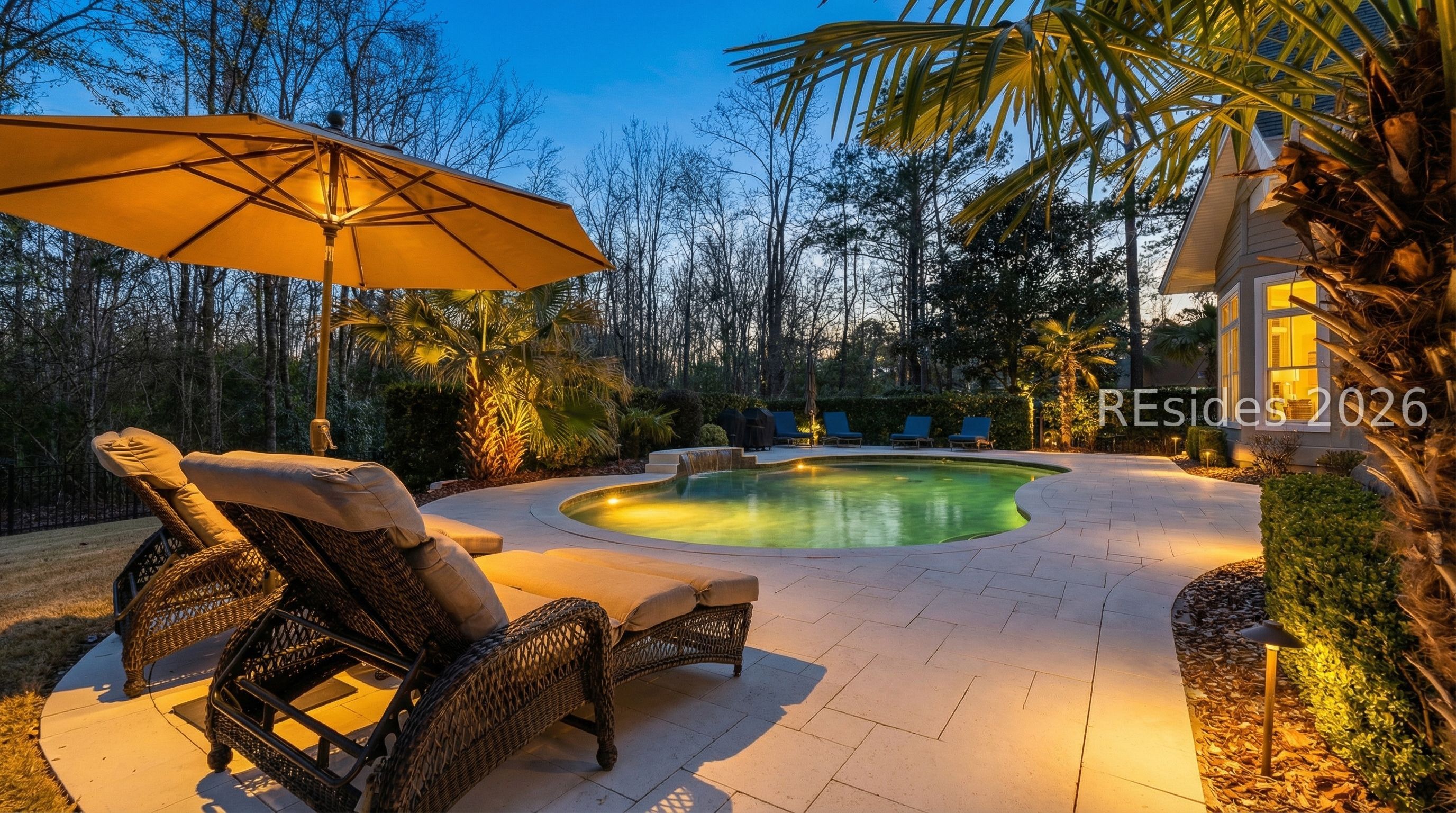 79 Hampton Hall Boulevard Bluffton, SC 29910 - Photo 2 of 49 Private backyard oasis, perfect for relaxing