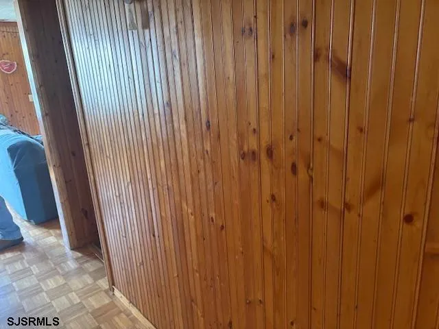 a view of a hardwood & door
