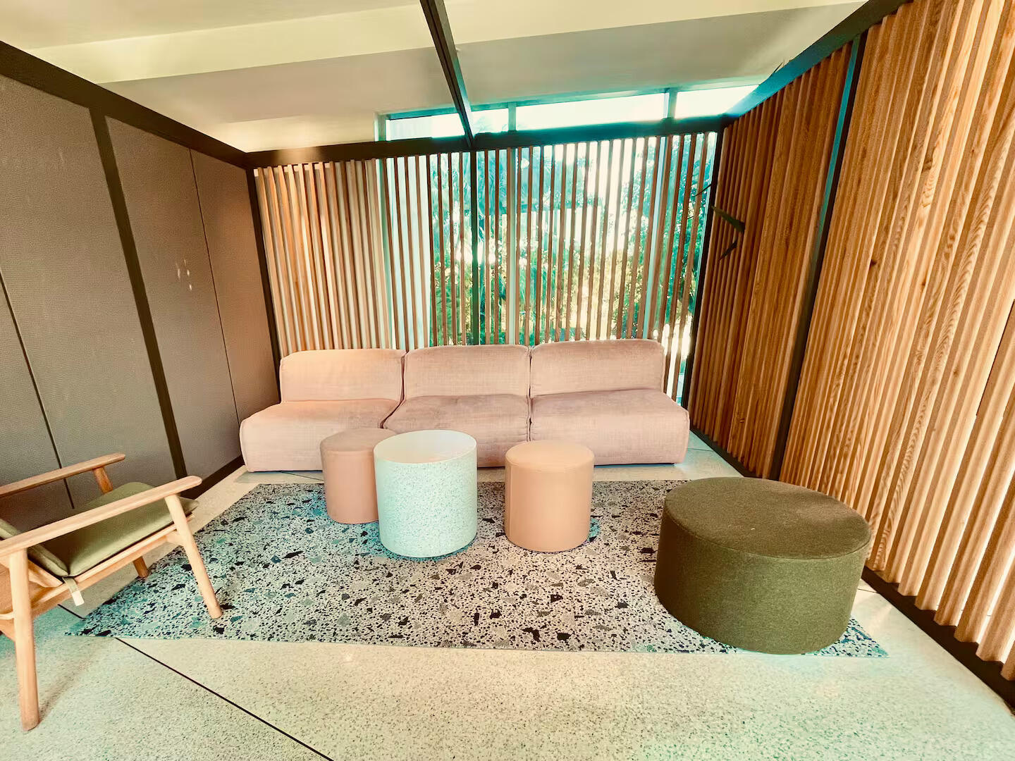 1500 Bay Road, Unit 1244S Miami Beach, FL 33139 - Photo 35 of 48 a living room with furniture and a potted plant