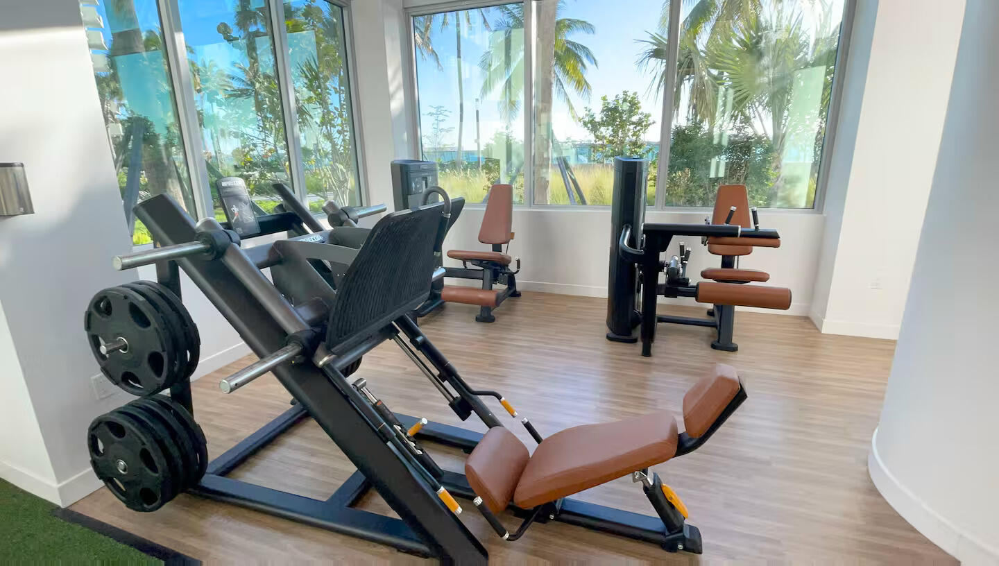 1500 Bay Road, Unit 1244S Miami Beach, FL 33139 - Photo 46 of 48 a view of a livingroom with furniture and windows
