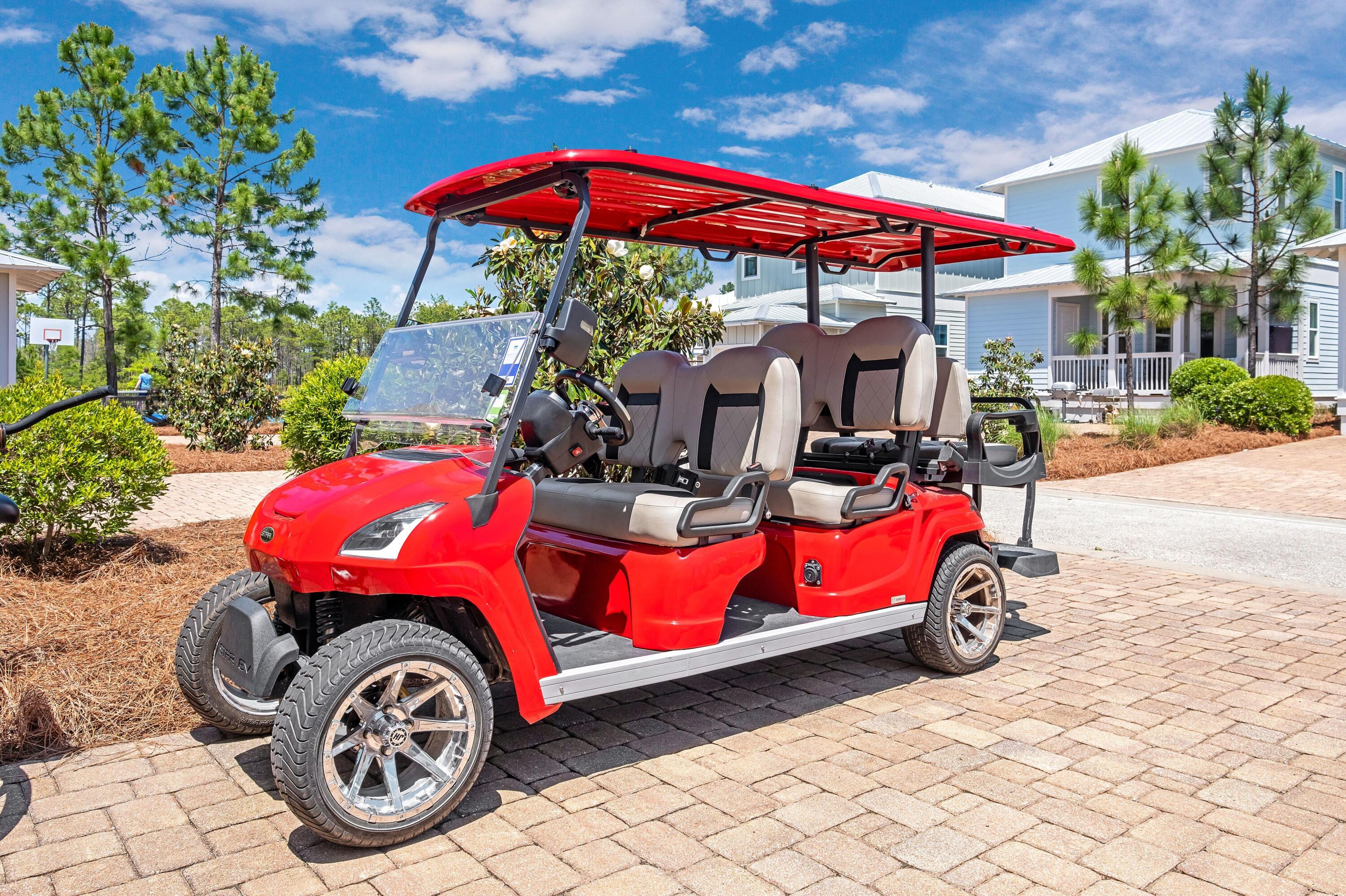340 Flatwoods Forest Loop Santa Rosa Beach, FL 32459 - Photo 33 of 38 golfcart1