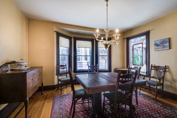 94 Rockview Street Boston, MA 02130 - Photo 8 of 24 a view of a dining room with furniture window and outside view