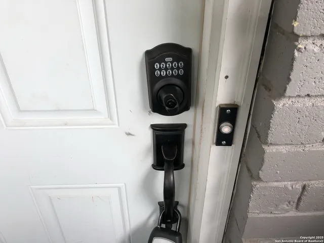 a view of a porch with a yard