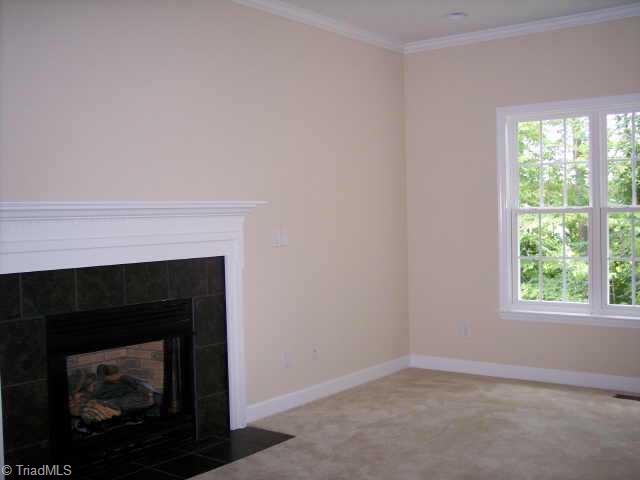 110 Peppertree Road Clemmons, NC 27012 - Photo 4 of 9 Other. Den Fireplace with Tile Surround