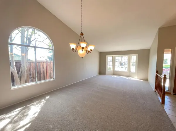 a view of livingroom with window