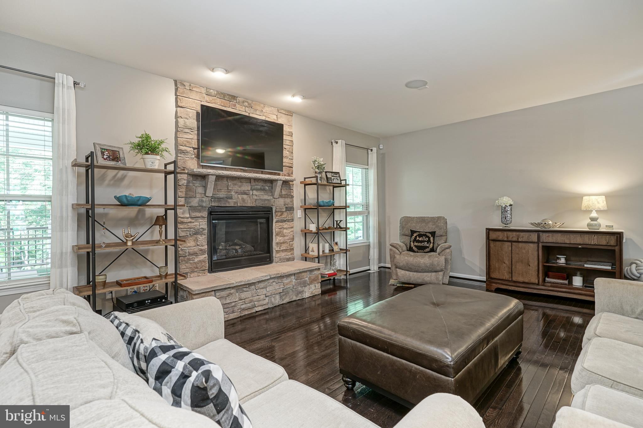 232 Staggerbush Road Williamstown, NJ 08094 - Photo 16 of 51 Family Room w/ Gas Fireplace