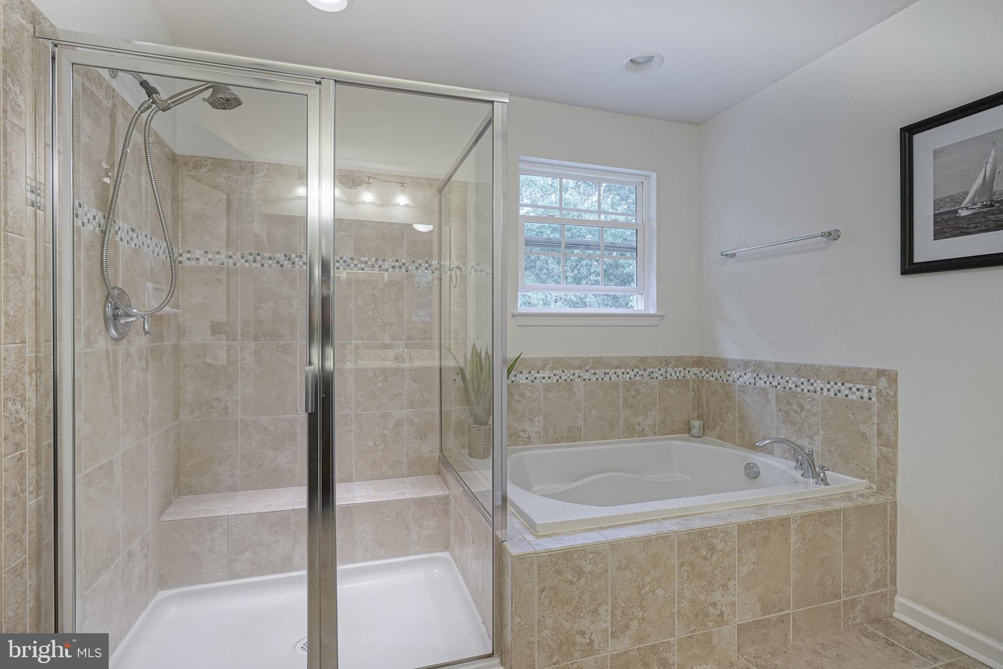 232 Staggerbush Road Williamstown, NJ 08094 - Photo 23 of 51 Master Bath w/ Tile Shower