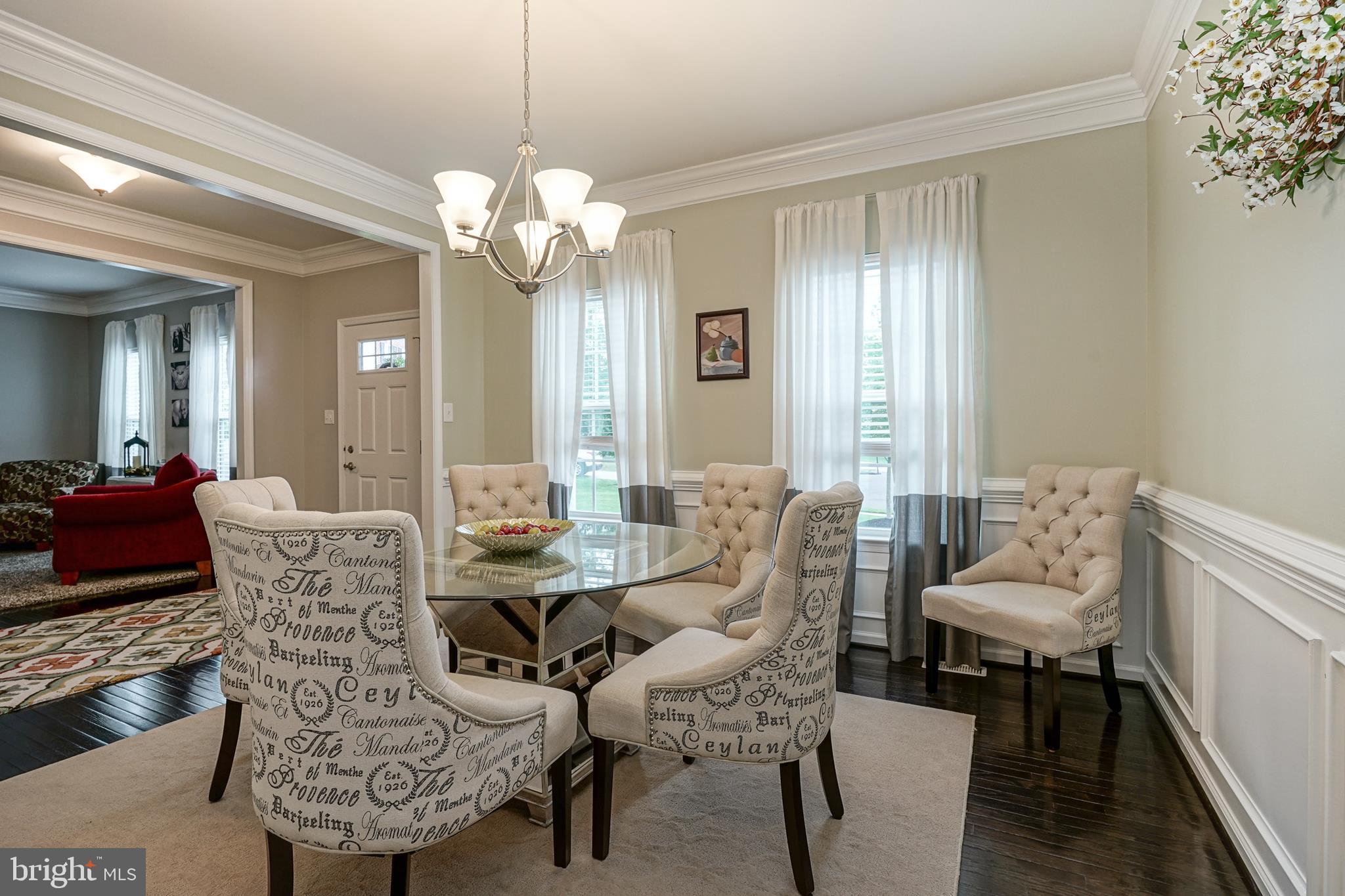 Dining Room w/ Shadow boxes