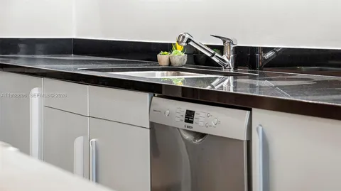 a close view of closet