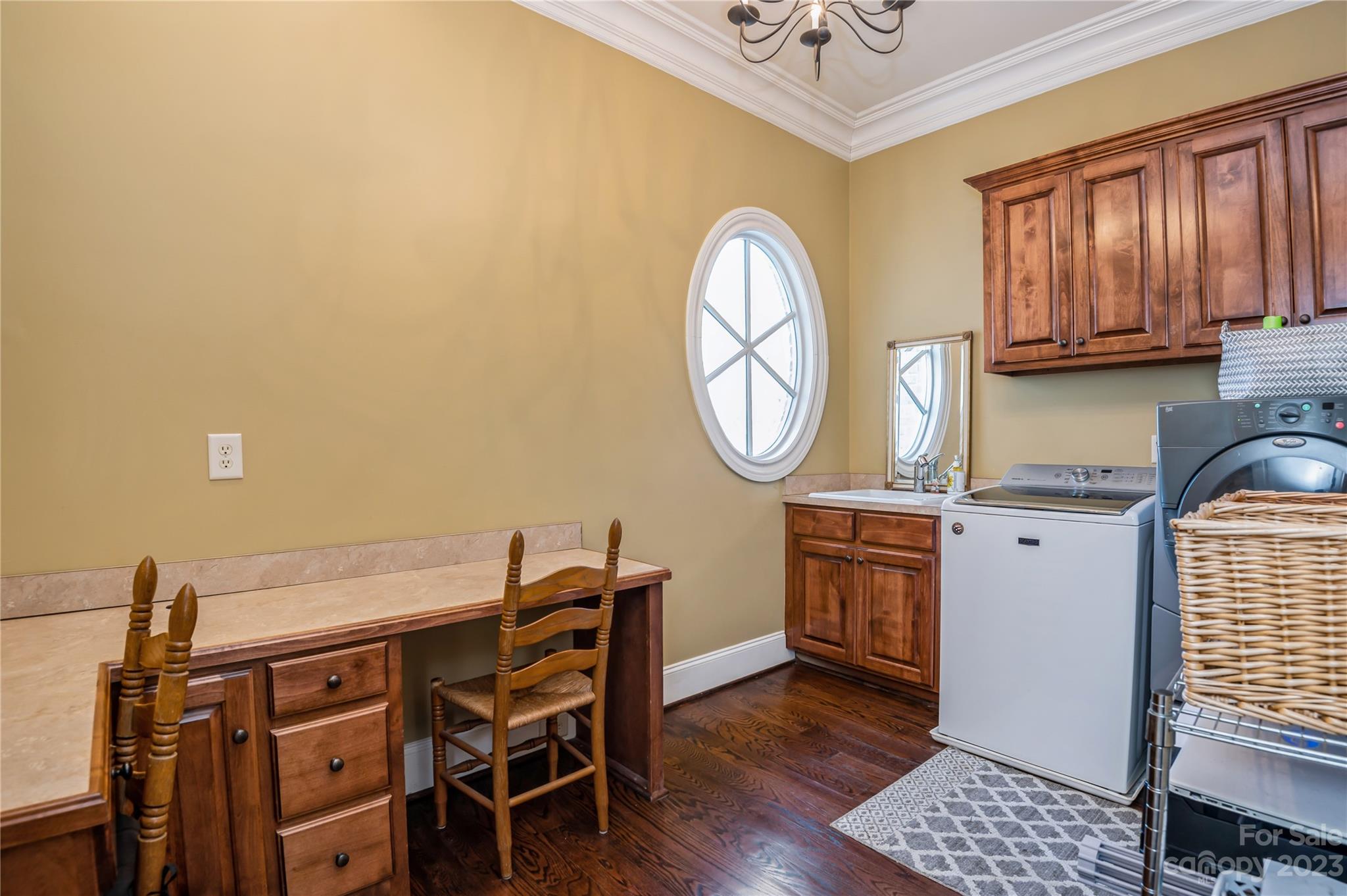 5720 Unionville-Brief Road Monroe, NC 28110 - Photo 24 of 48 a view of a kitchen with a sink cabinets and wooden floor