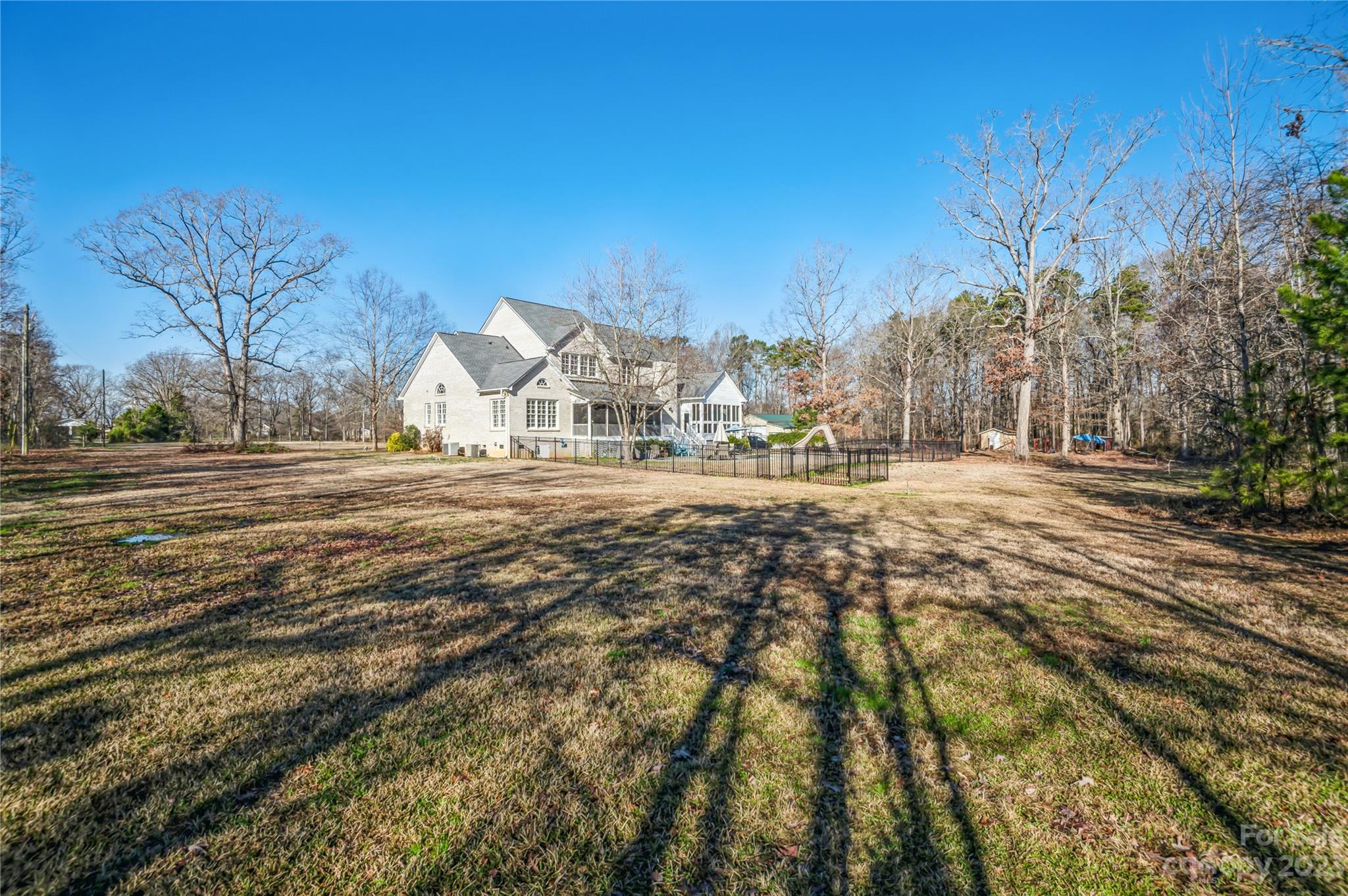 5720 Unionville-Brief Road Monroe, NC 28110 - Photo 36 of 48 a view of dirt yard with a large trees