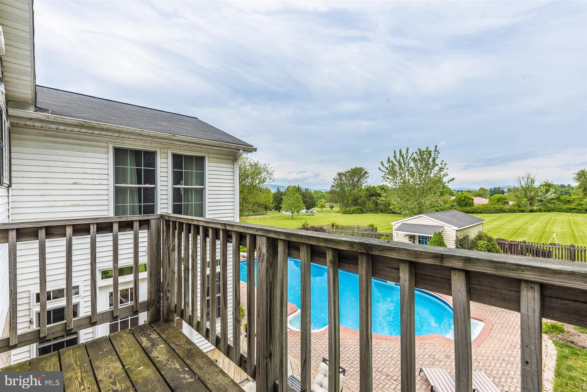 4316 Deer Spring Road Middletown, MD 21769 - Photo 42 of 61 Upper porch overlooking pool