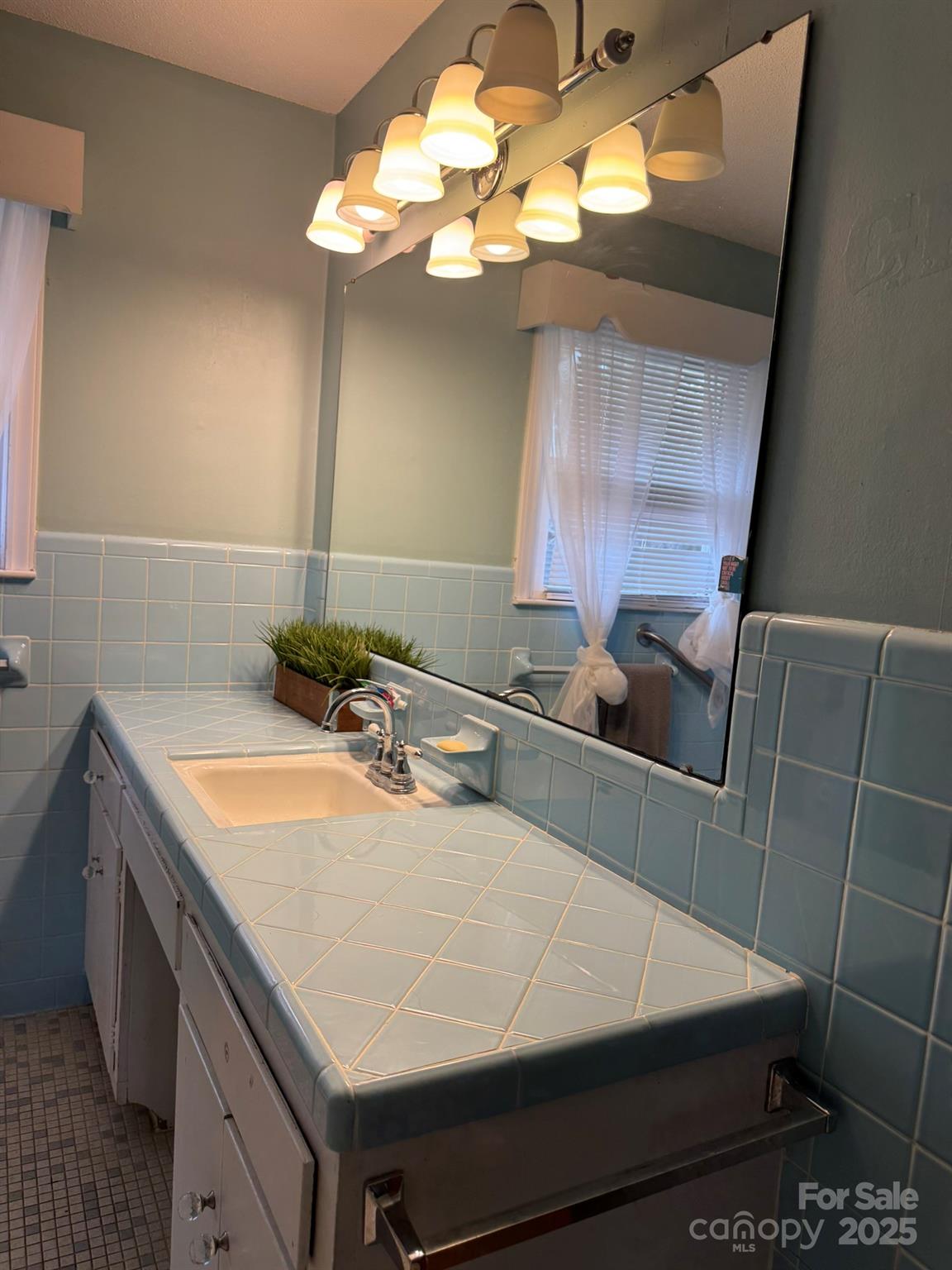 1575 Simplicity Road Concord, NC 28025 - Photo 18 of 23 a bathroom with a sink and a mirror