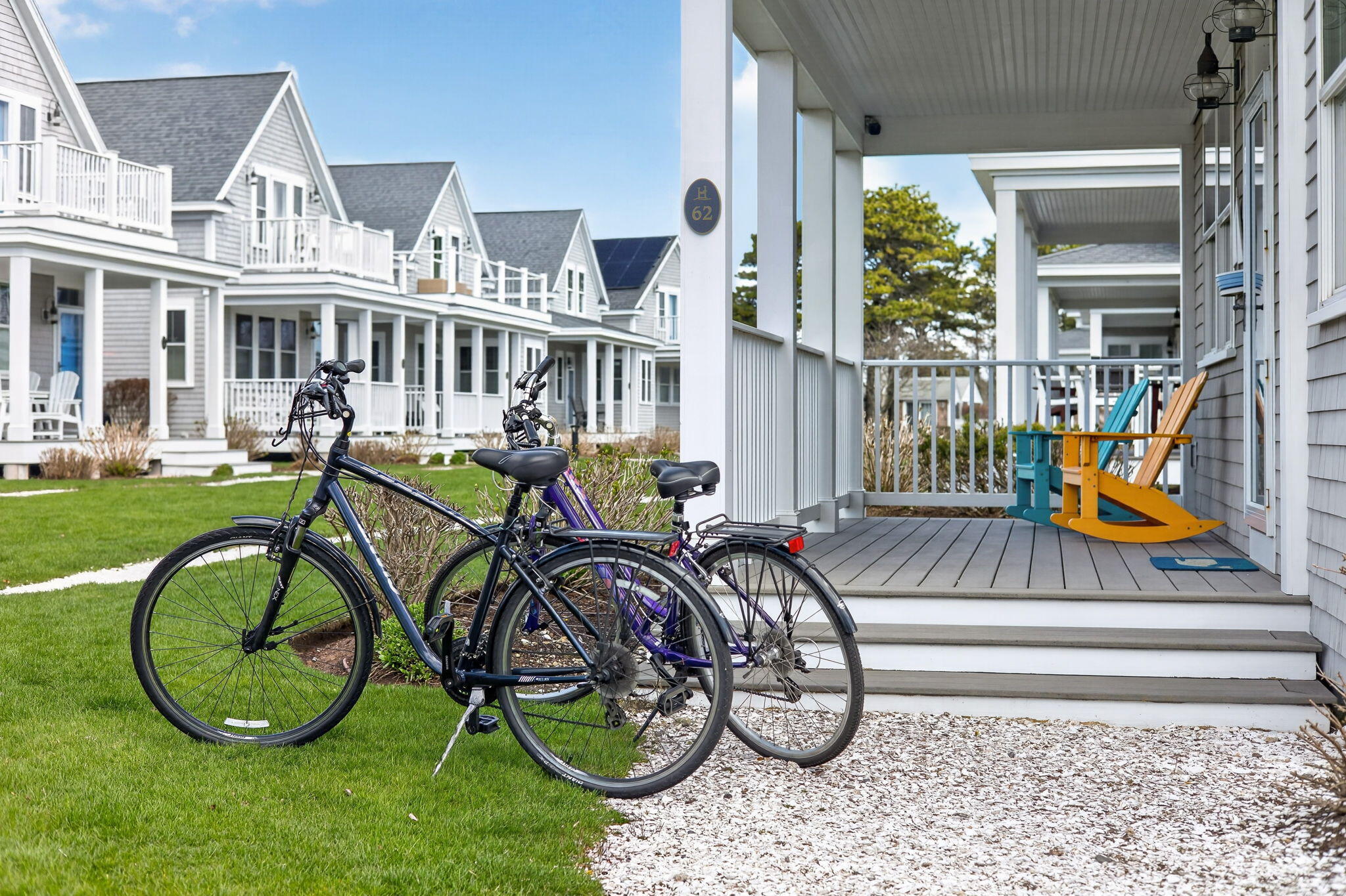61 Old Wharf Road, Unit 62 Dennis Port, MA 02639 - Photo 13 of 45 a view of yard with patio and outdoor seating