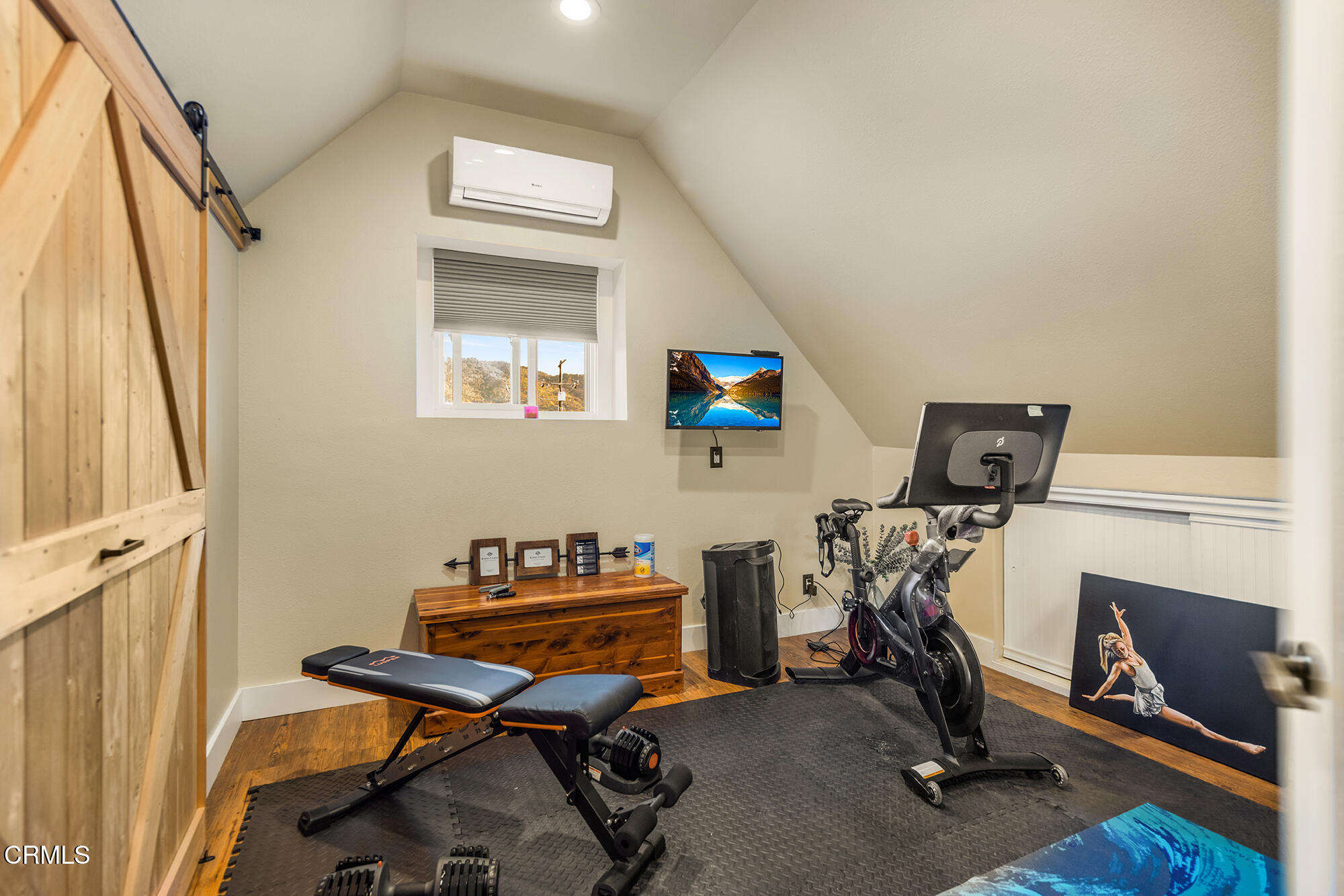 12475 Christmas Tree Road Ojai, CA 93023 - Photo 20 of 50 a view of a workspace with furniture and a window