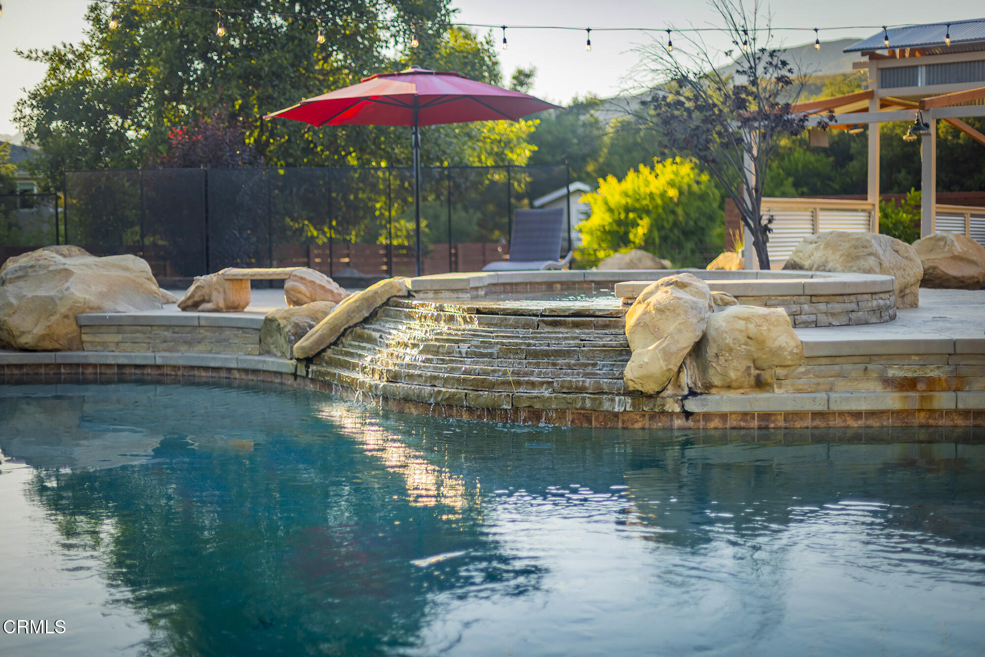 12475 Christmas Tree Road Ojai, CA 93023 - Photo 32 of 50 a view of swimming pool with a patio and a garden