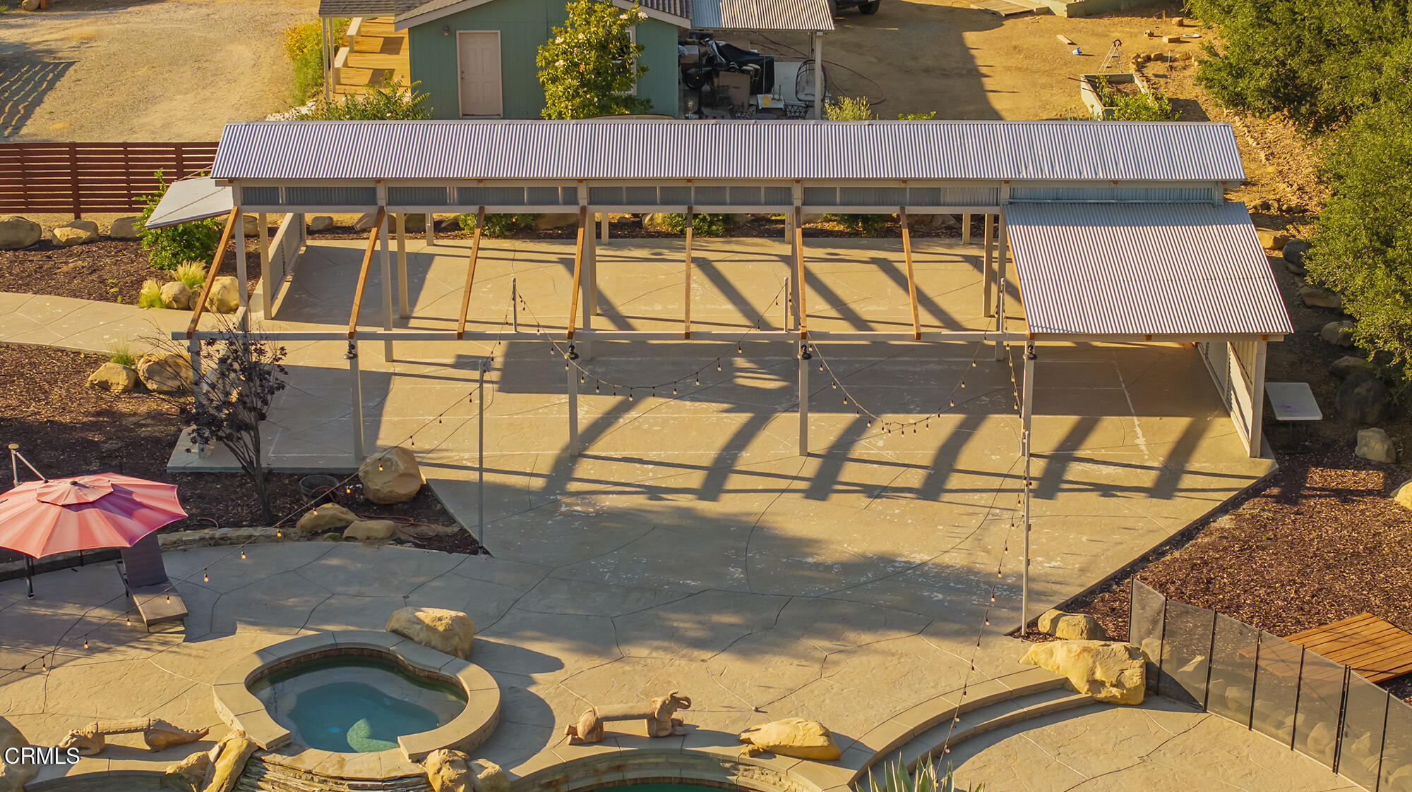 12475 Christmas Tree Road Ojai, CA 93023 - Photo 39 of 50 a view of a backyard with a patio
