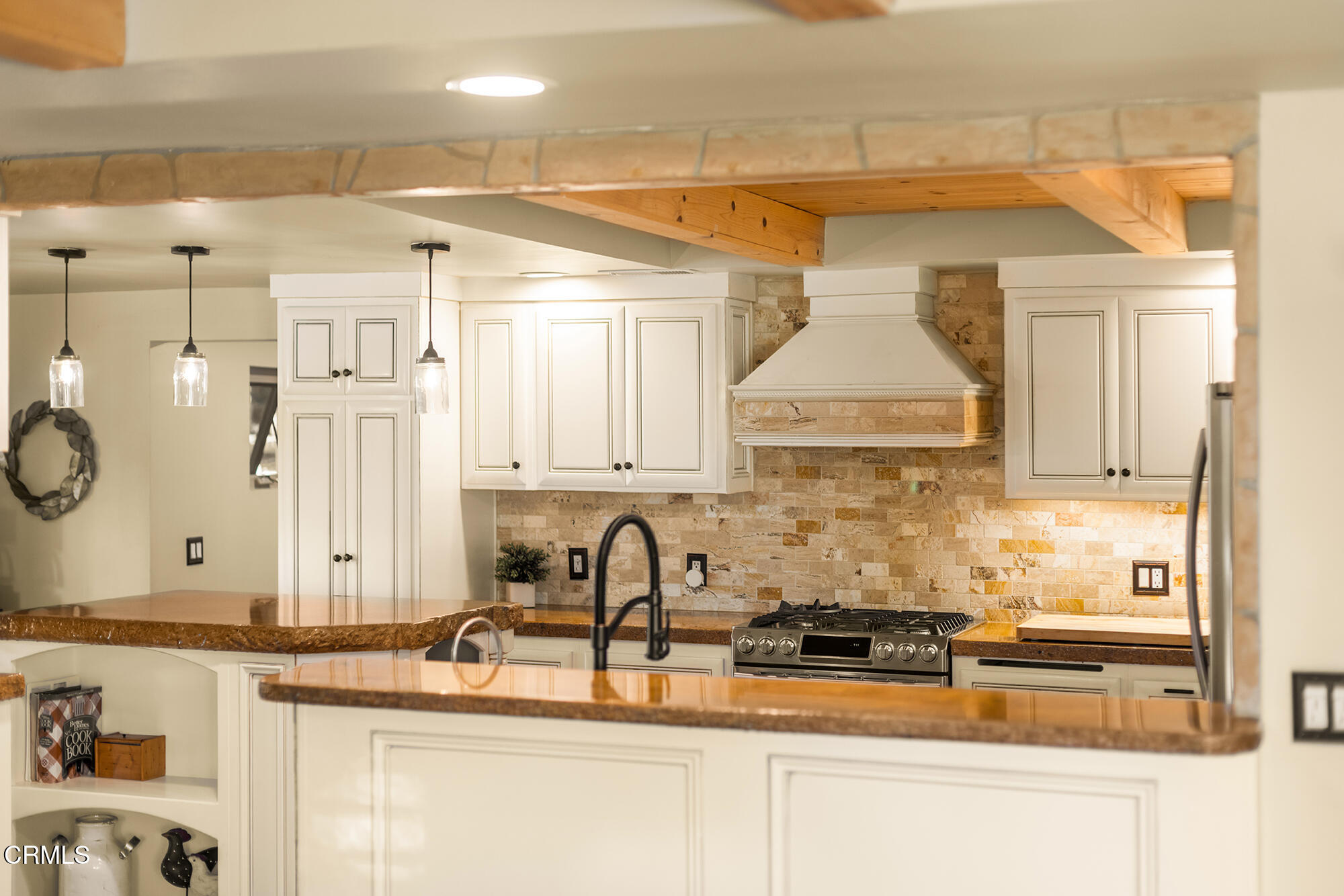 12475 Christmas Tree Road Ojai, CA 93023 - Photo 8 of 50 a kitchen with a sink and a stove