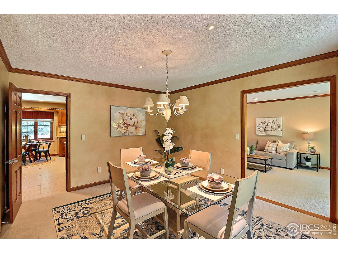 1903 Homestead Road Greeley, CO 80634 - Photo 8 of 36 Dining Room with Kitchen Access