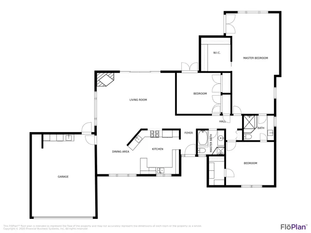 a picture of a floor plan