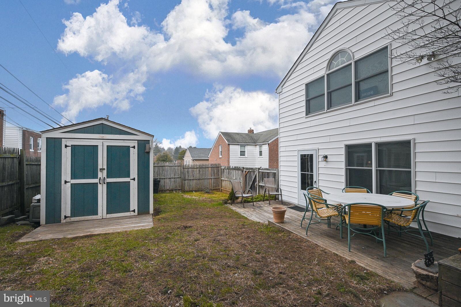 112 Congress Avenue Springfield, PA 19064 - Photo 27 of 28 Rear Shed