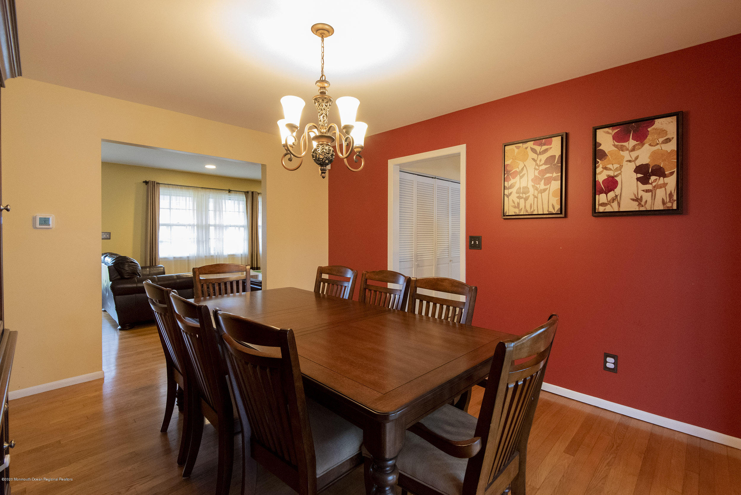564 Nicholas Road Brick, NJ 08724 - Photo 6 of 22 a view of a dining room with furniture window and wooden floor