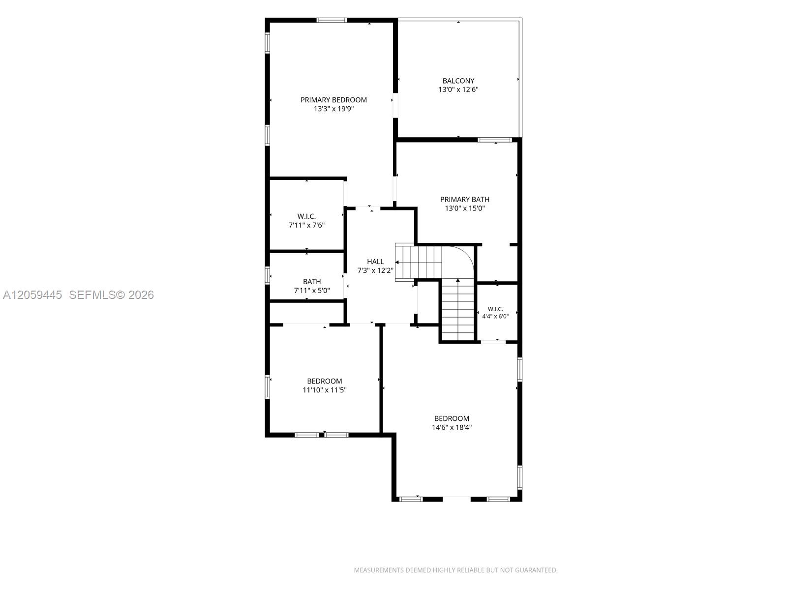 244 Southwest 28th Road Miami, FL 33129 - Photo 70 of 70 2nd Floor - Floor Plan