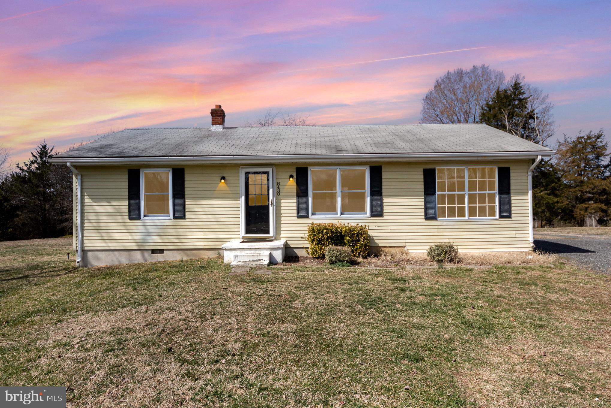 8430 Courthouse Road Spotsylvania, VA 22551 - Photo 1 of 23 a front view of a house with yard